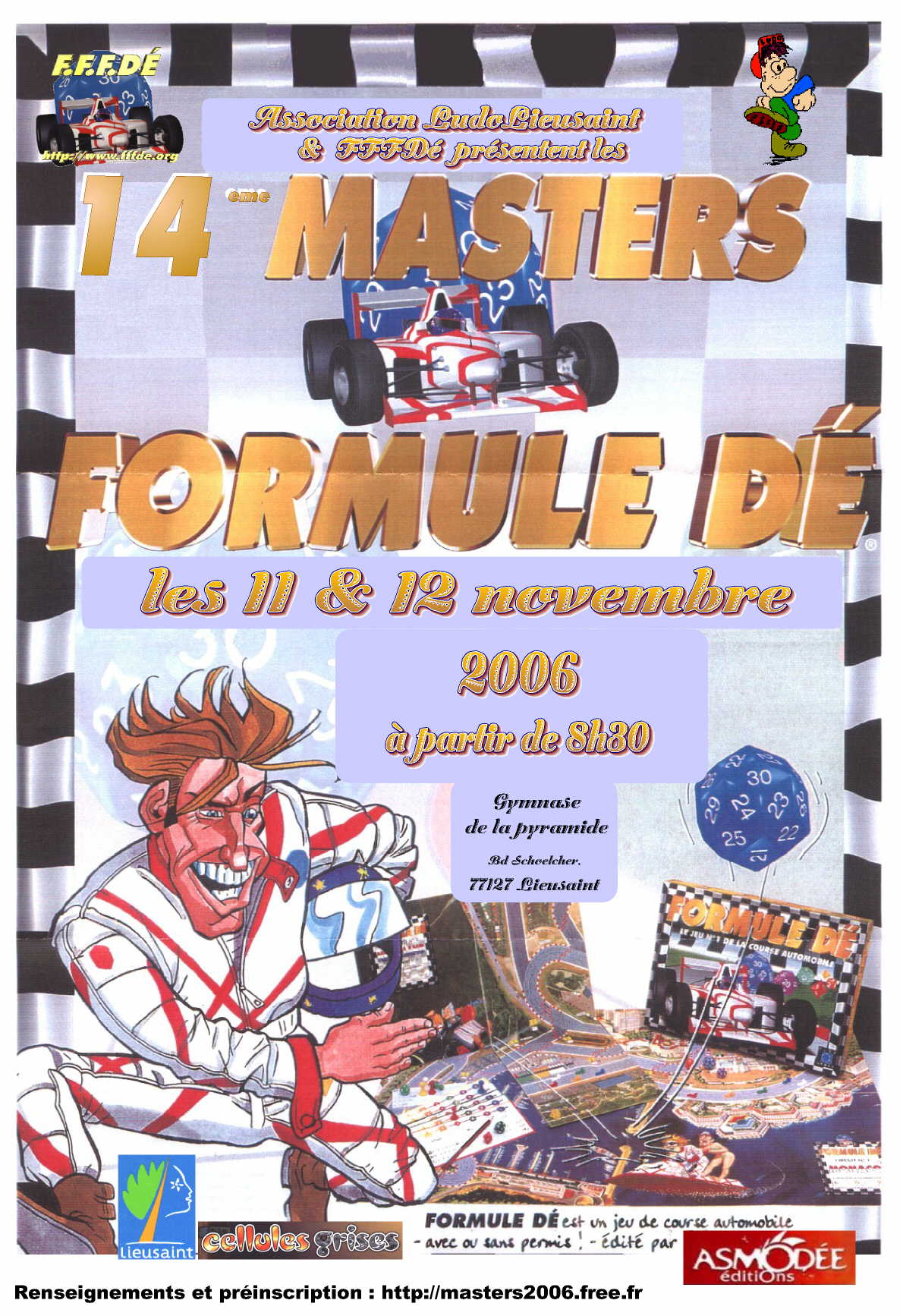 Affiche des Masters 2006 de Formule Dé